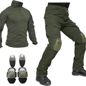 Tactical Combat Uniform Sets with Knee Pad