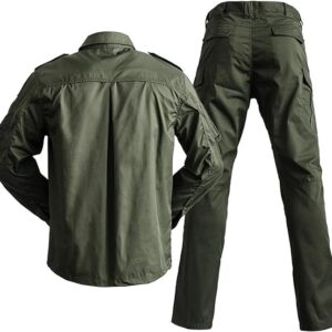 Mens Casual Outdoor Camouflage Suit
